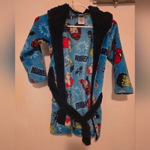 Marvel Avengers Superhero Hooded Kids' Pajama Robe